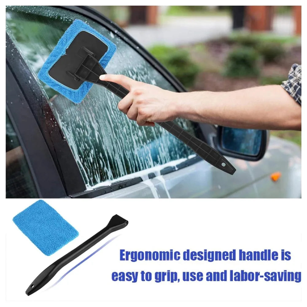 Car Window Cleaner Brush Kit Windshield Cleaning Wash Tool