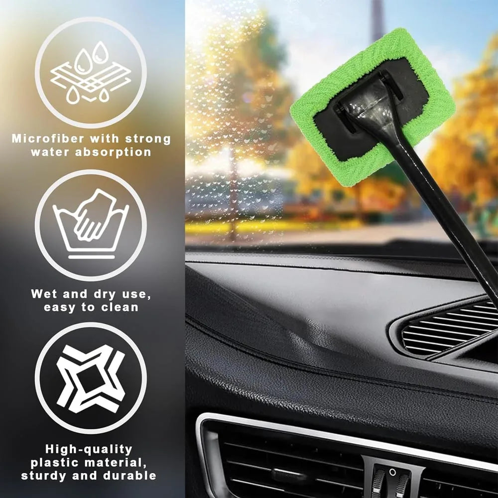 Car Window Cleaner Brush Kit Windshield Cleaning Wash Tool
