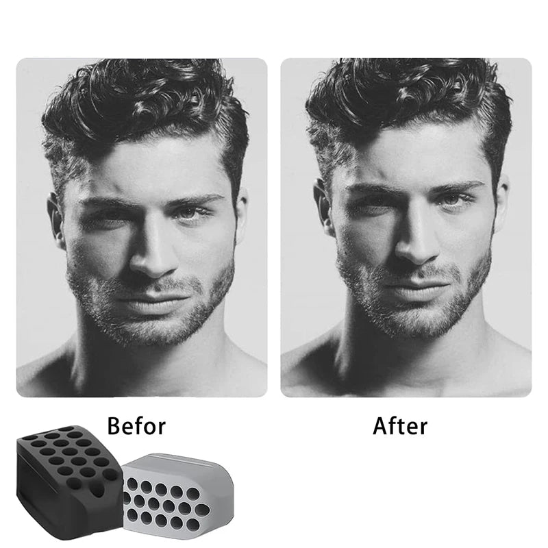 Silicone Jaw Exerciser Facial Toner & Jawline Fitness